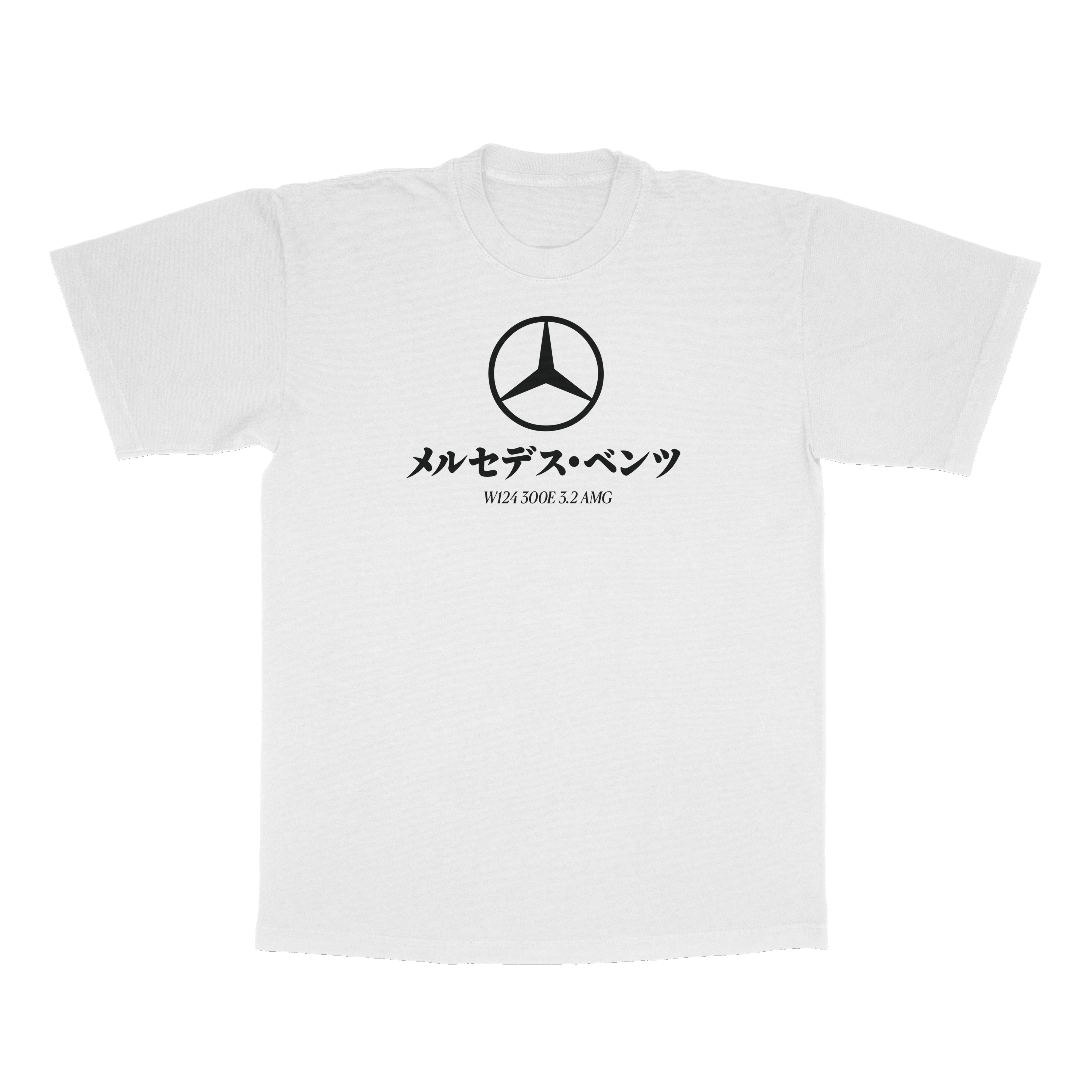MERCEDES-BENZ 300E AD T-SHIRT - WHITE