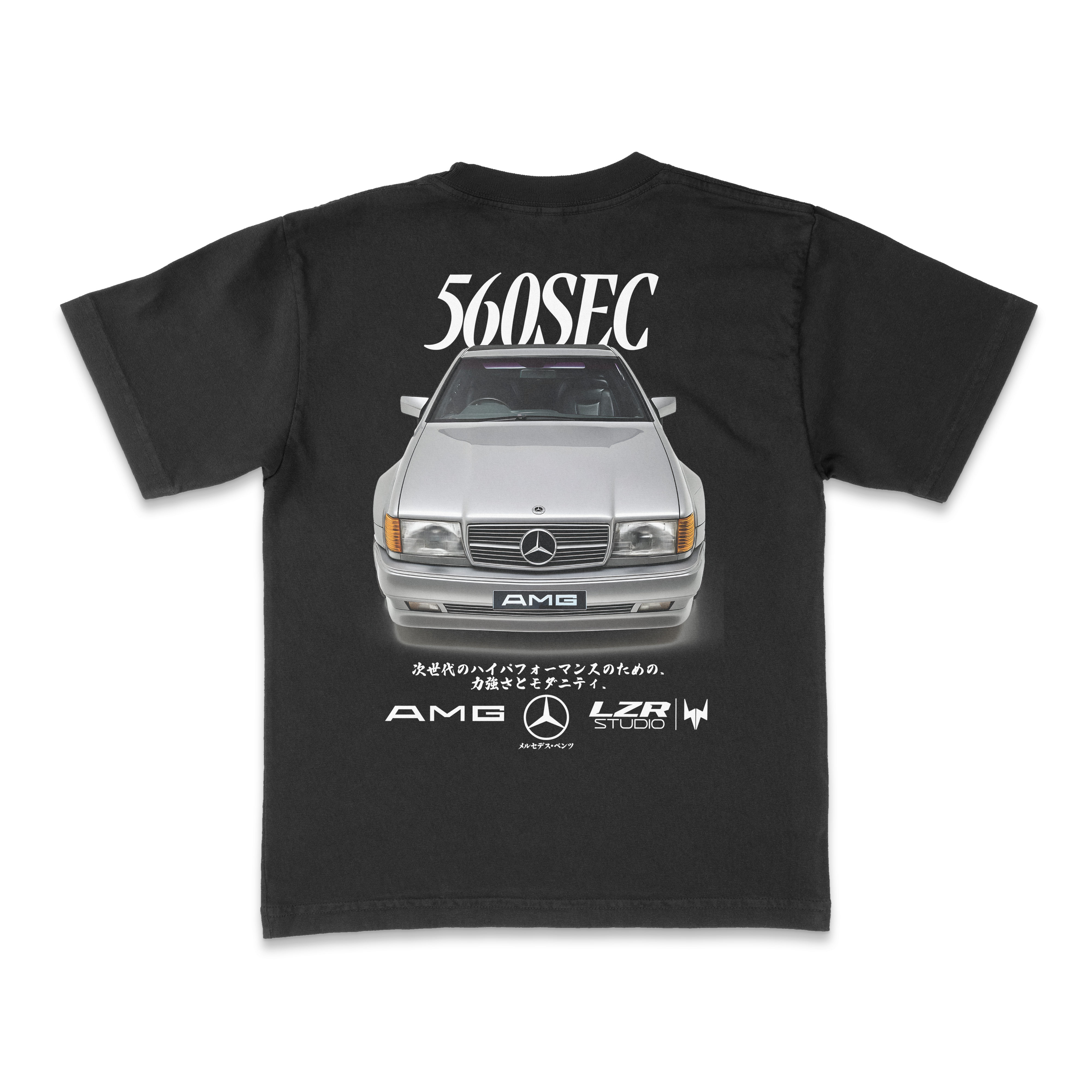 MERCEDES-BENZ 360SEC AMG T-SHIRT - BLACK – LZR Studio MERCEDES-BENZ 360SEC AMG T-SHIRT - BLACK – LZR Studio