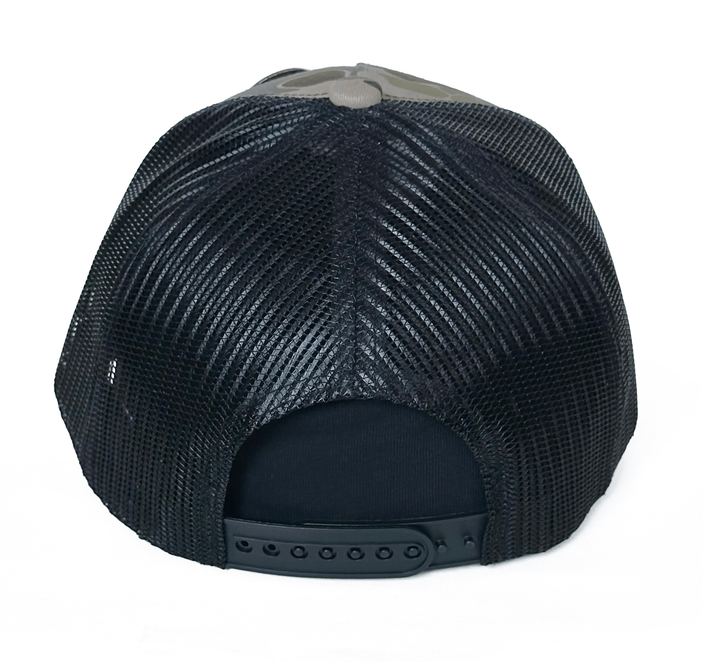 OG AMG LOGO CAMO TRUCKER HAT W/ MERCEDES-BENZ EMBLEM PIN